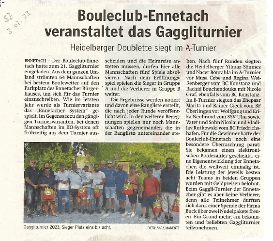 Boulefreaks Ueberlingen Berichte 2023 Bunny cup picture 7